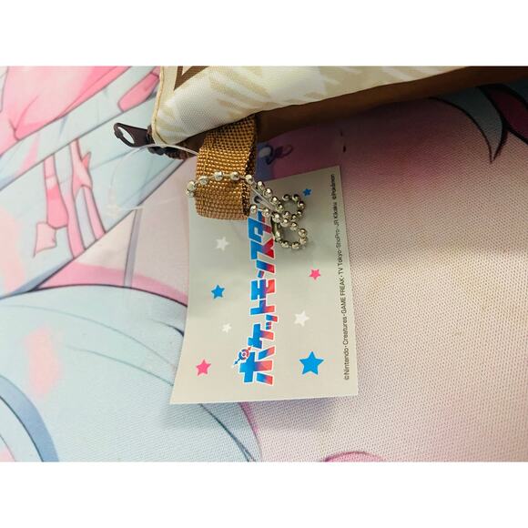 Pokemon Foldable Eco Bag w/ Bag Pouch Pikachu & Pawmi - Picture 3 of 7